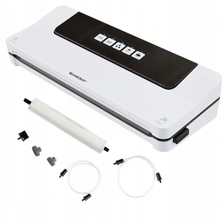 SilverCrest SV 125 C3 Vakuumierer, wei  Konzipiert zum Vakuumieren und Verschwei en F r Sous-Vide-Ga