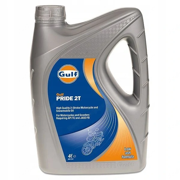 GULF Pride 2T Motorradoel fuer Zweitakt 4L 120187001659