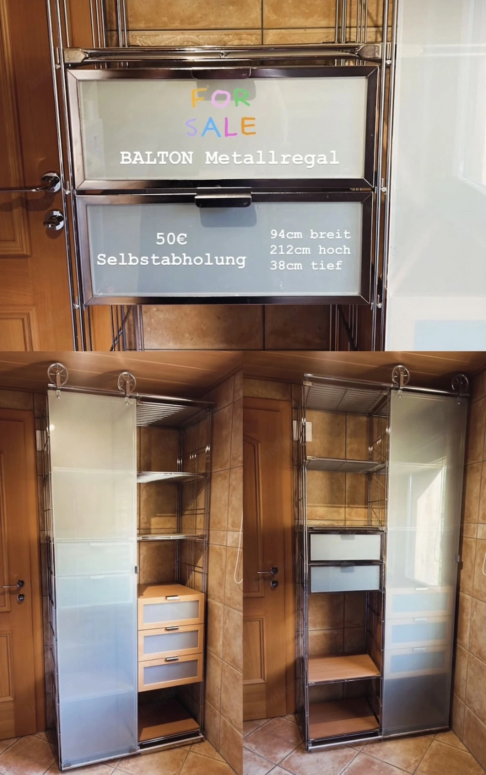 Regal zu verkaufen 