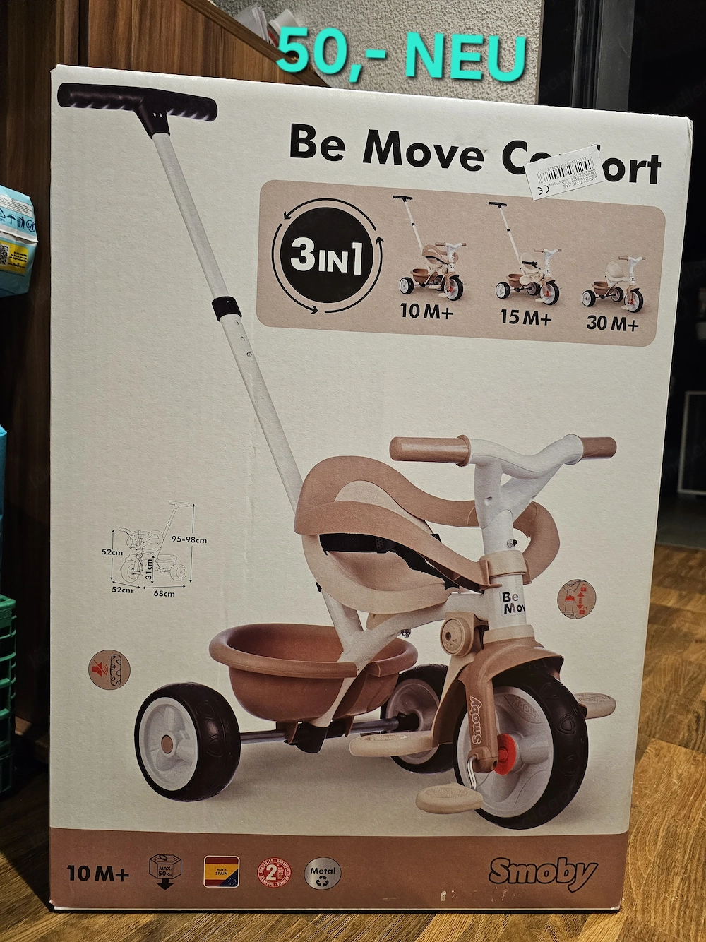 Dreirad Smoby NEU