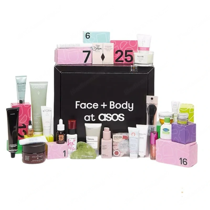 ASOS Face Body Adventskalender fuer 25 Tage