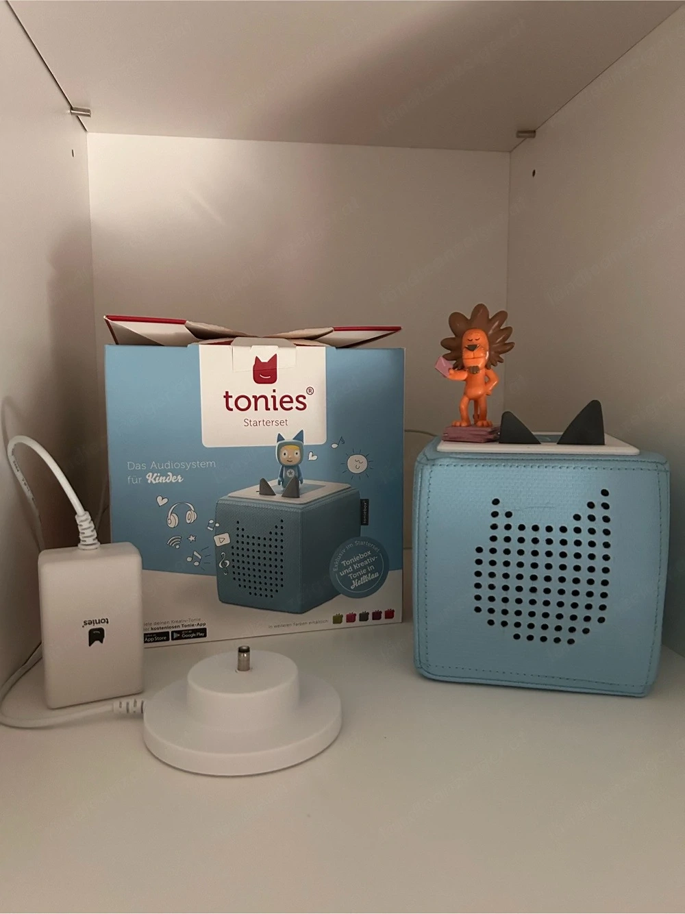 Tonie Box rosa oder blau (Akku und Ohren neu!)