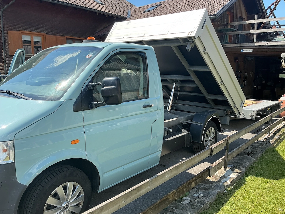 Verkaufe VW T5 Allrad und 3 Seiten Kipper 