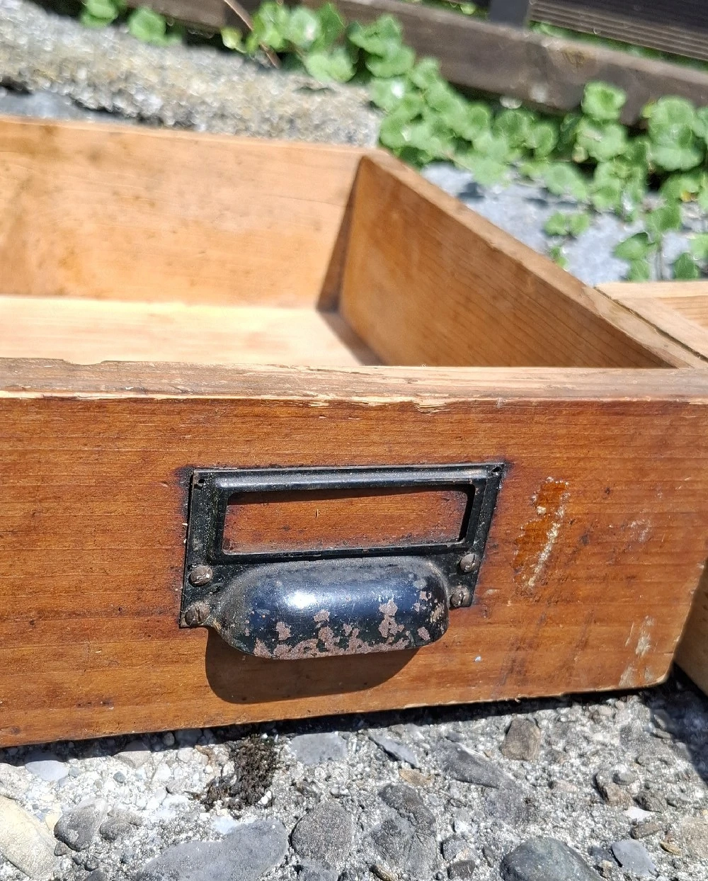 2 alte Schubladen Deko Hingucker