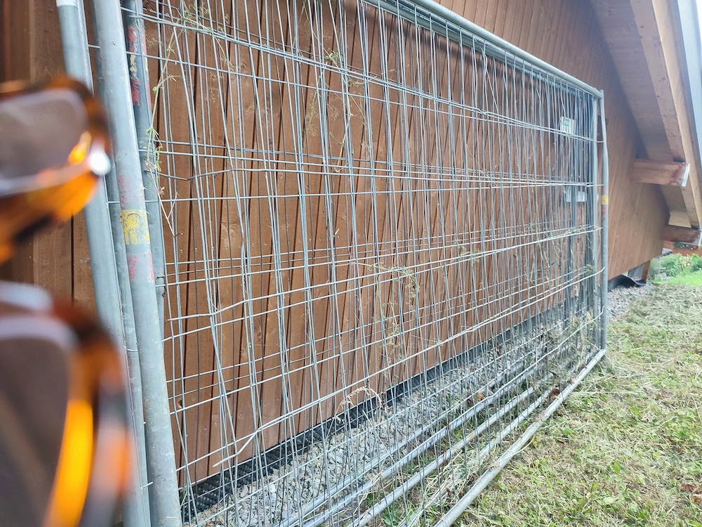 4 STK Bauzäune kostenlos an Selbstabholer 