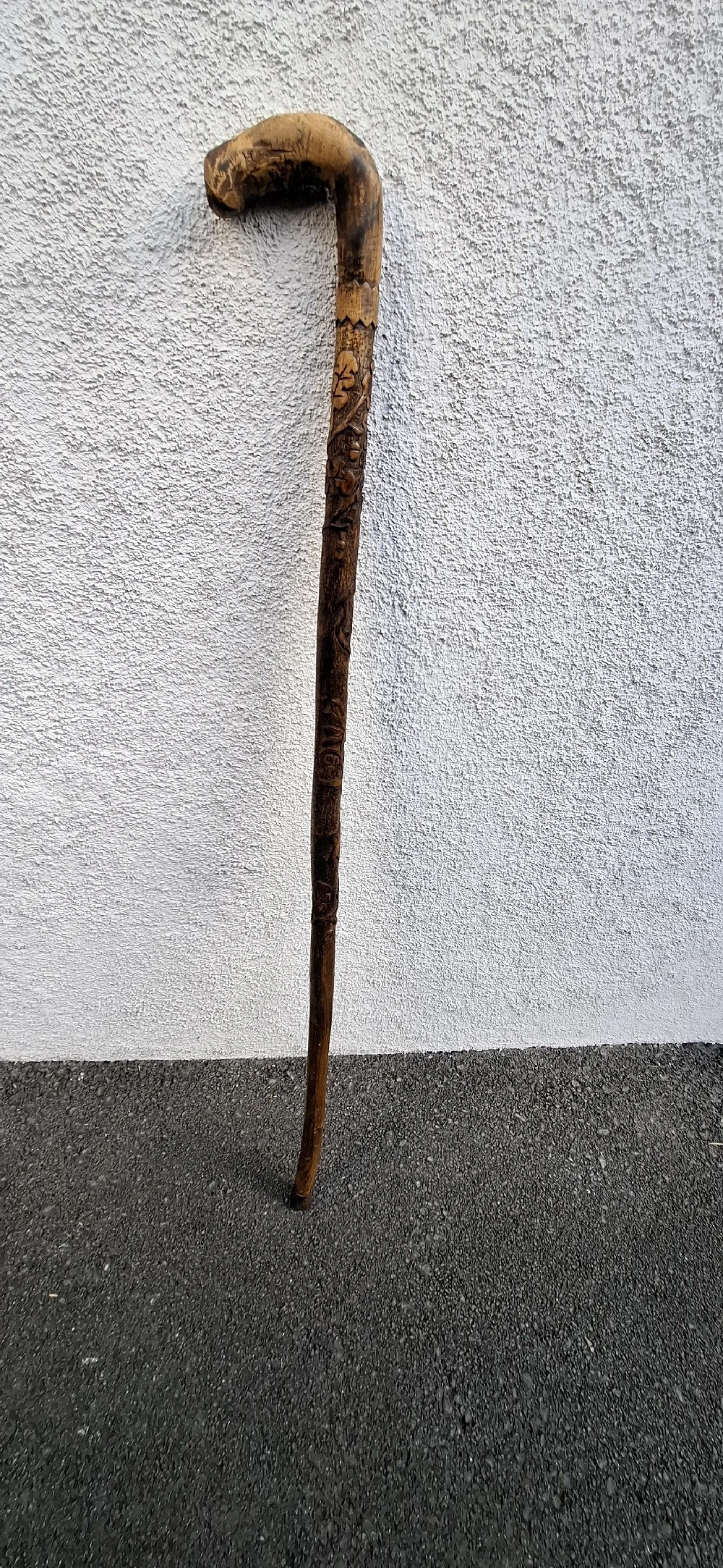 antiker Wanderstock