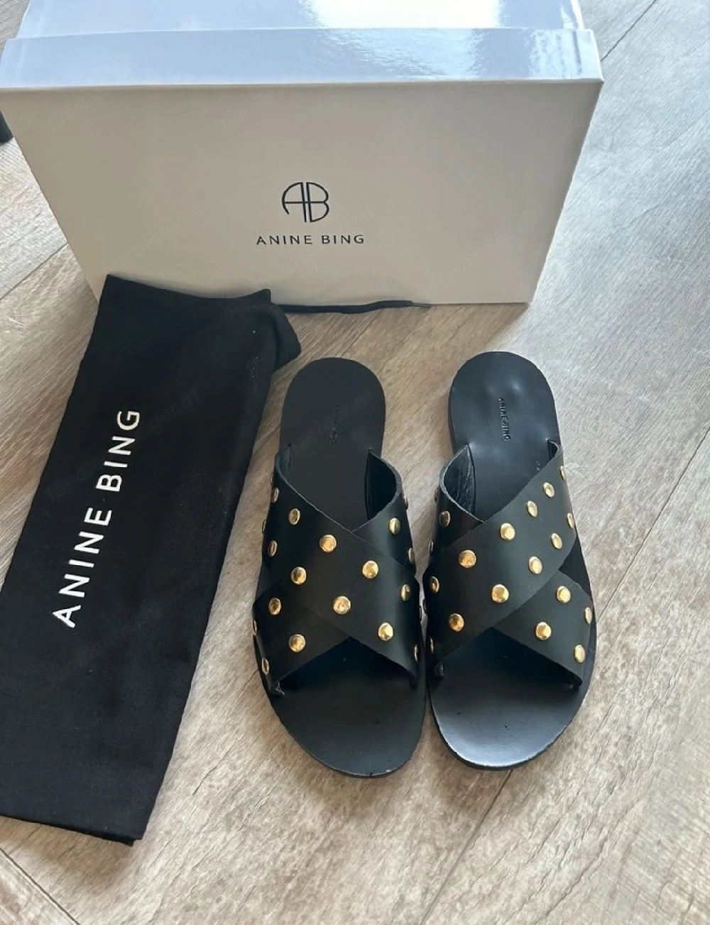  Anine Bing Slides Sandalen Gr. 39 Neu 