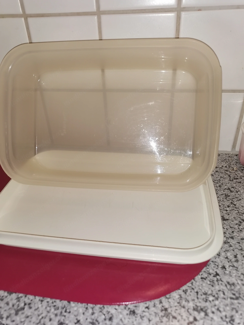 Tuperware Dose länglich 27x17x9 LxBxH