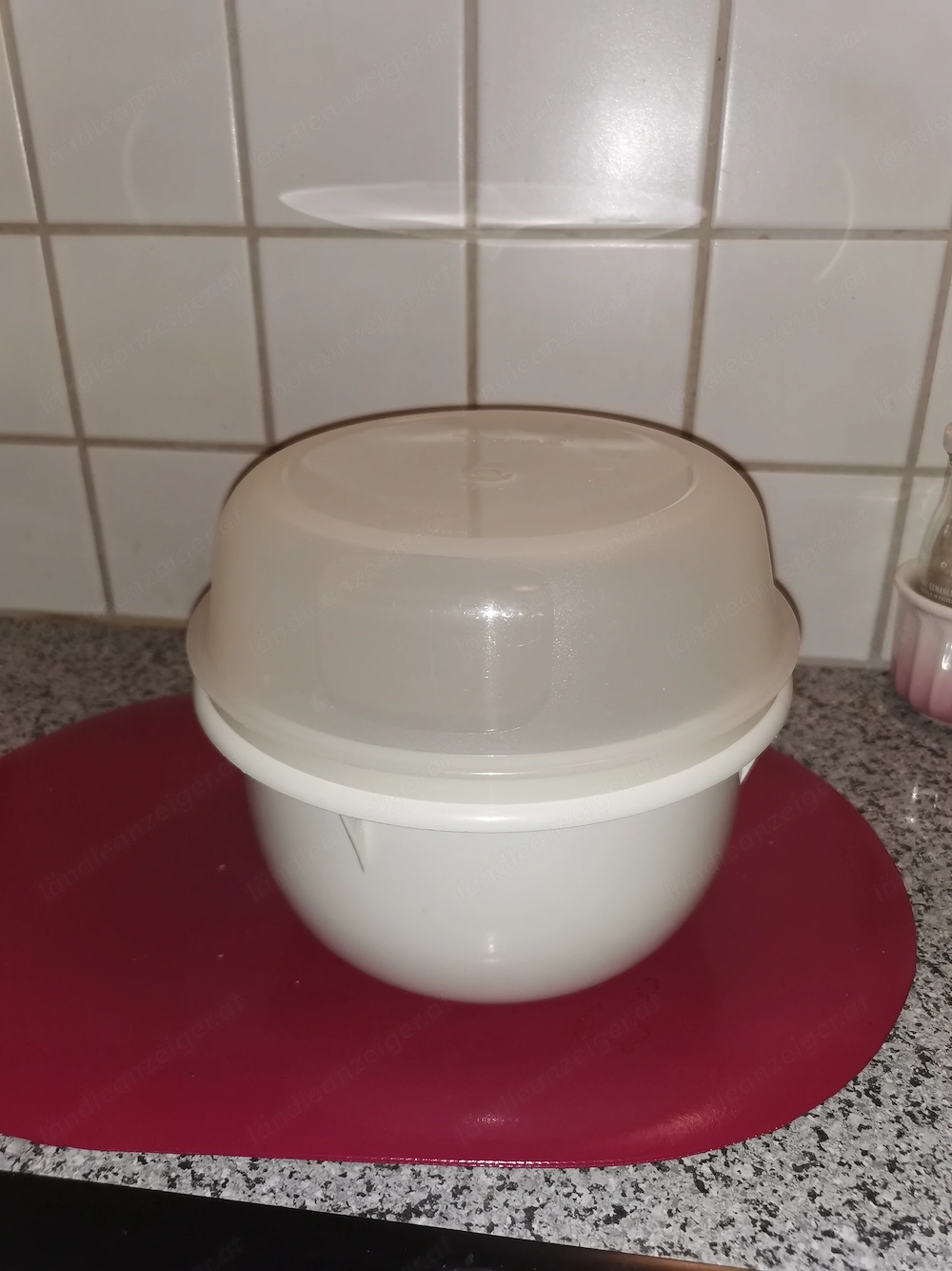 Tupperware Schüssel rund DM ca. 17 cm