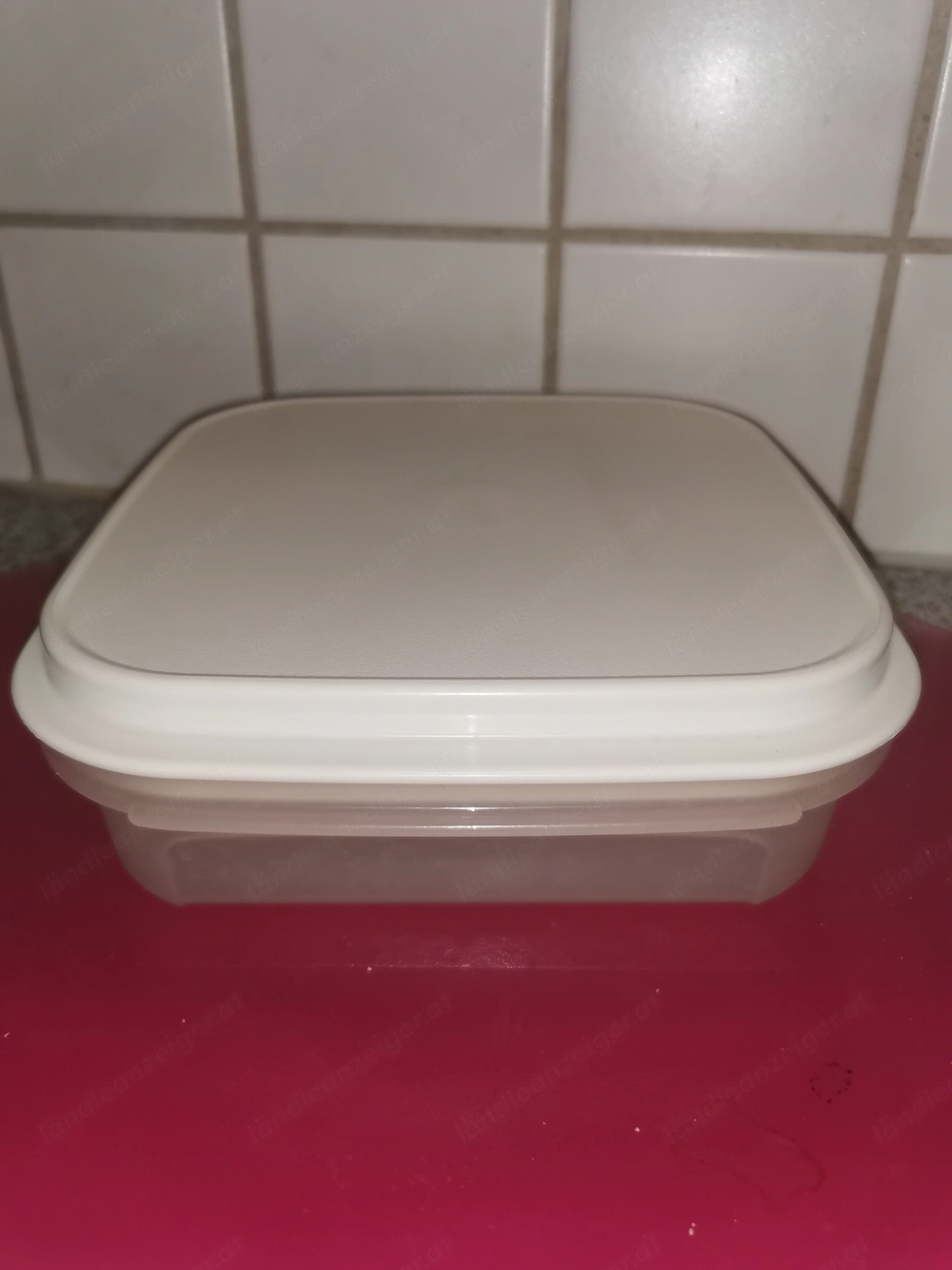 Tuperware Schale ca. 17x18x5 cm