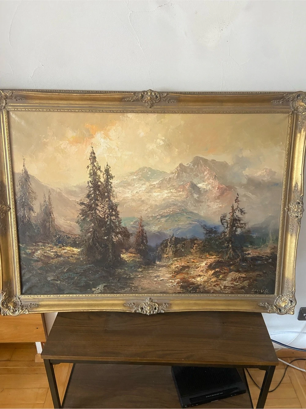 Ölgemälde von G. Lehnhoff