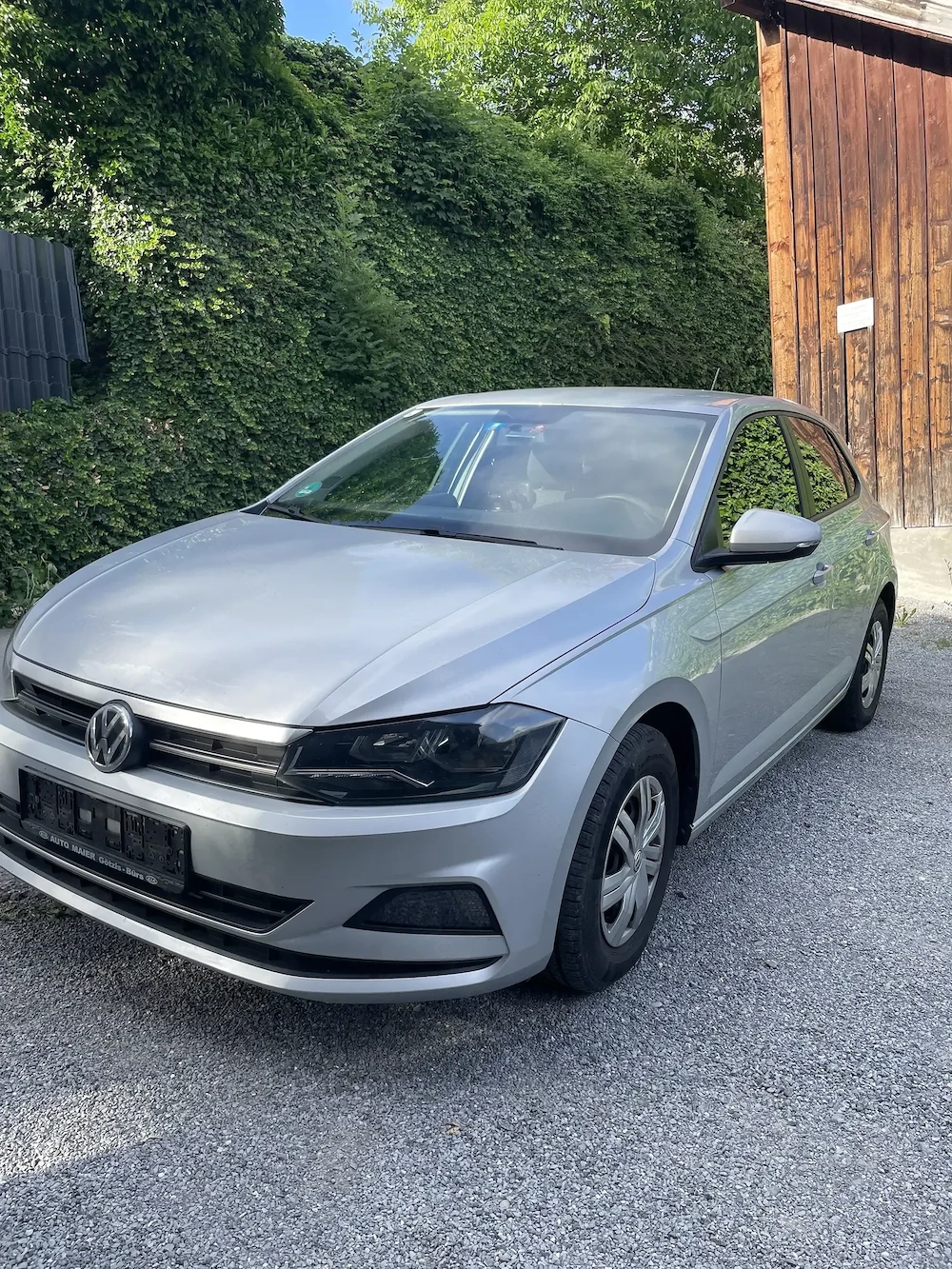 Volkswagen VW Polo Silber 2018, KM 131T