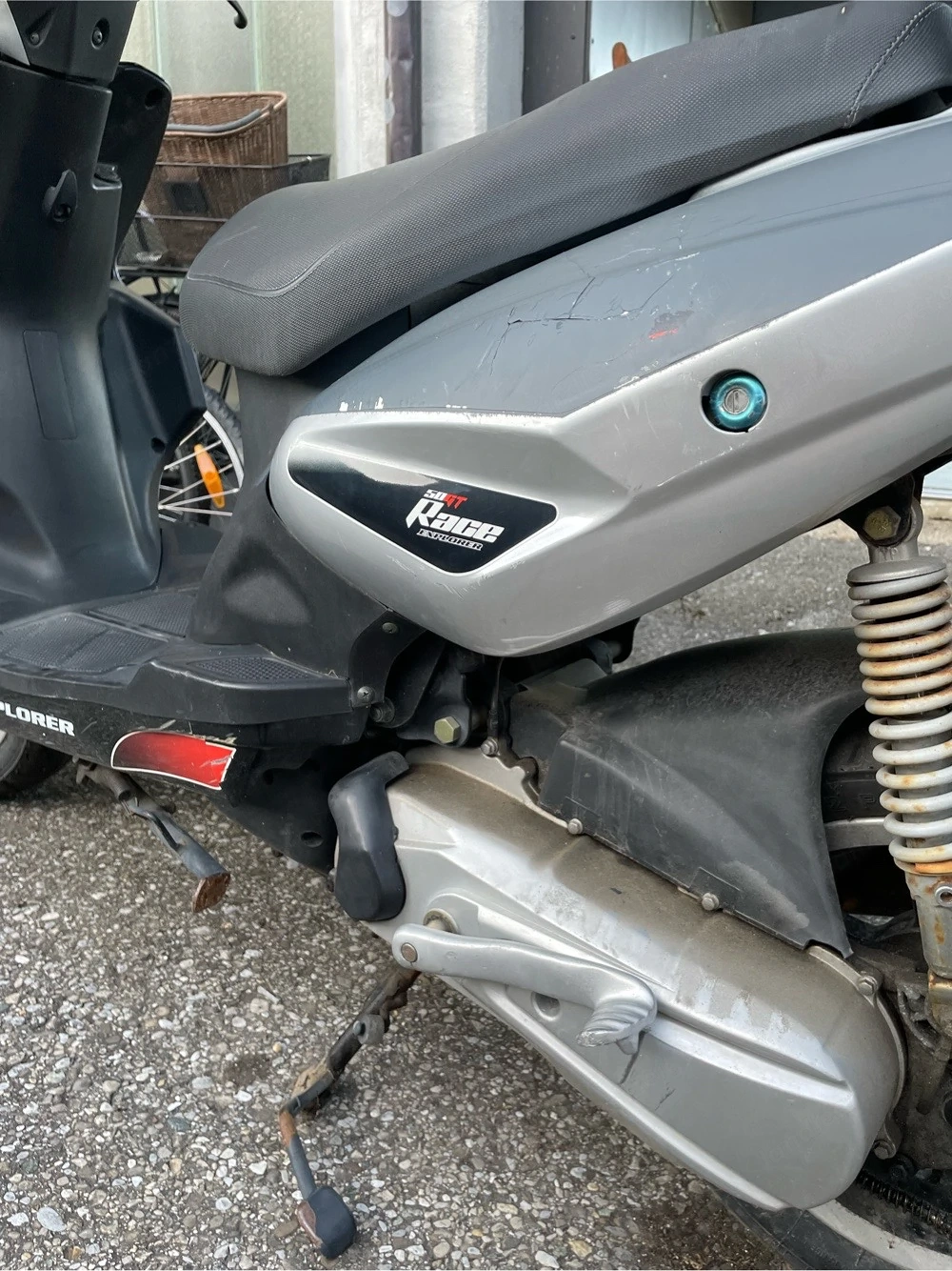 Moped zum ausschlachten