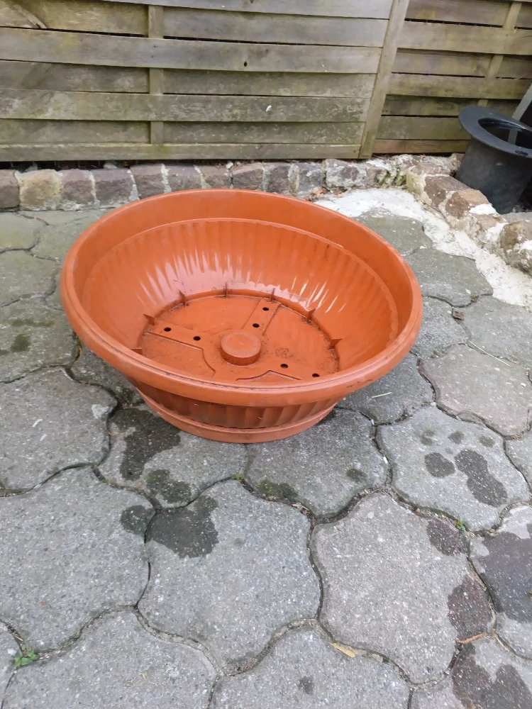 Pflanzschale mit Untersetzer 60 cm 