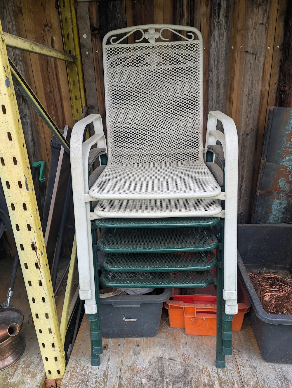Gartenmöbel zu verschenken