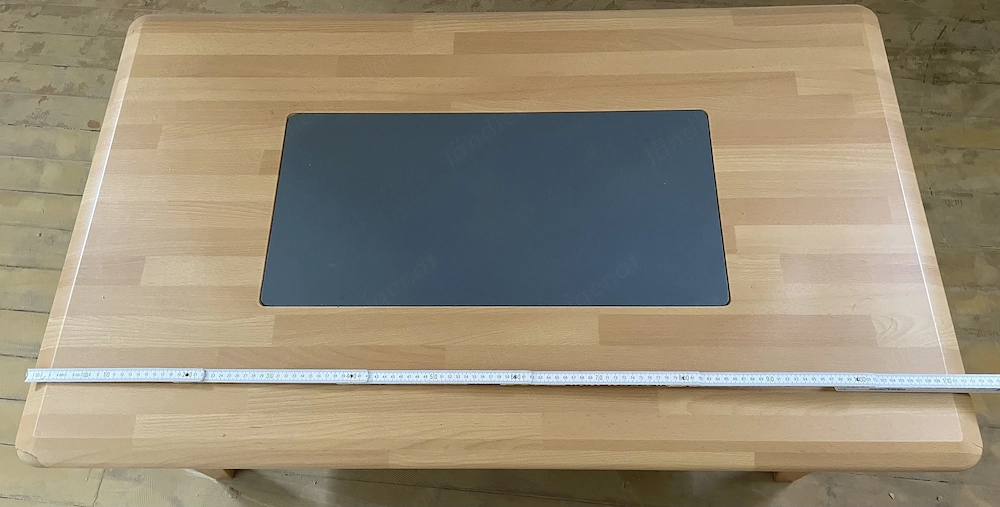 Couchtisch Wohnzimmertisch zu verschenken Buchenholz 110x70x48 cm