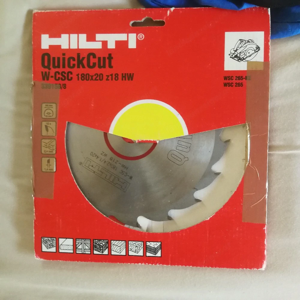 Hilti Scm 22a inkl Sägeblättern 