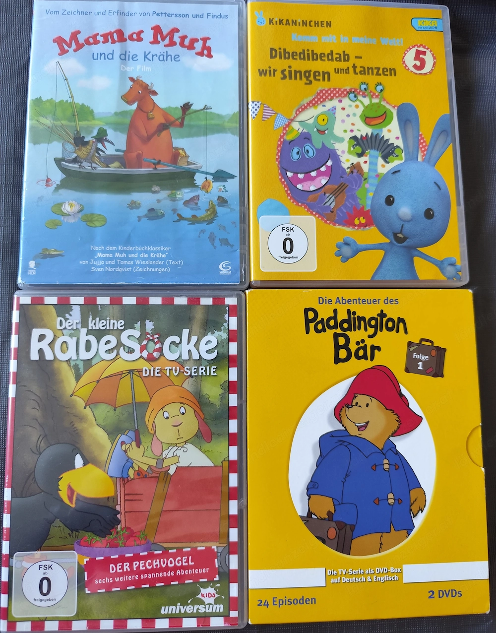 Verkaufe diverse Kinder DVDS 