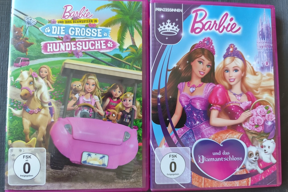 Verkaufe 2 Barbie DVDS 