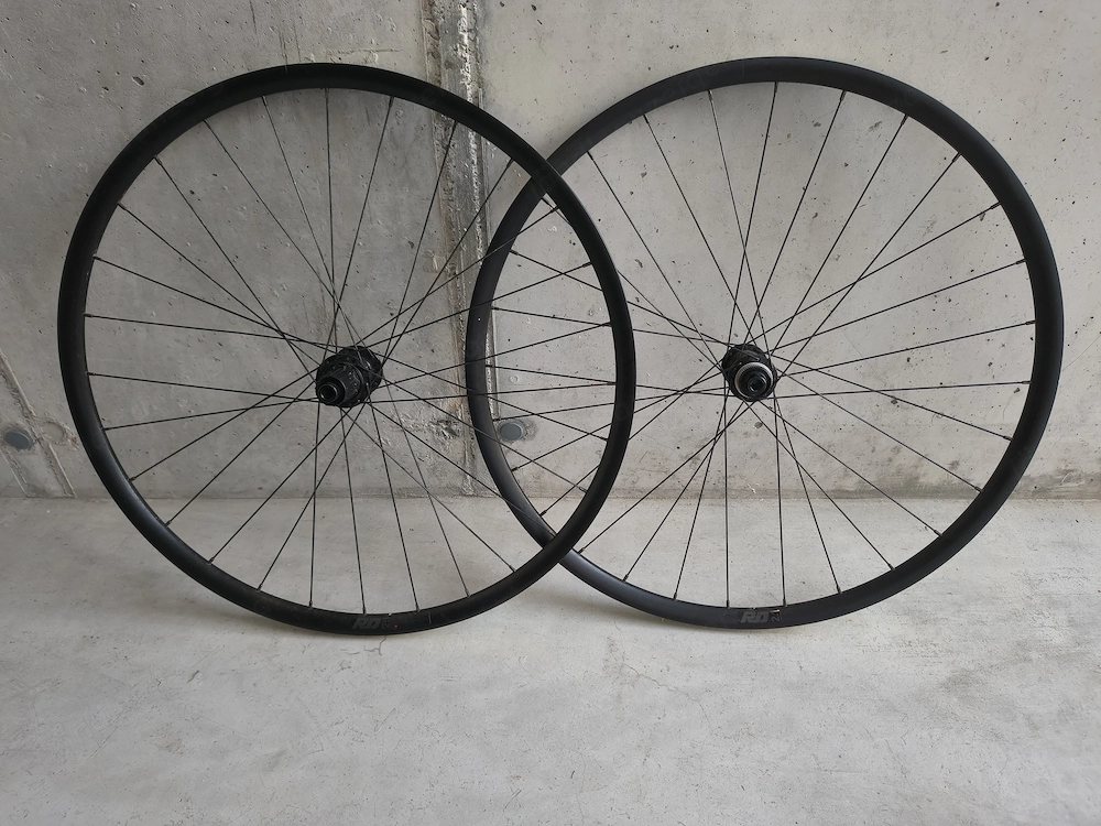 28 Zoll Cannondale RD 2.1 Aluminium Laufradsatz für Rennrad Gravel, 142 100 x 12mm Steckachse
