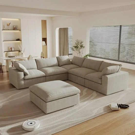 Cloud Couch, 408 cm (160,6 Zoll) modulares Ecksofa