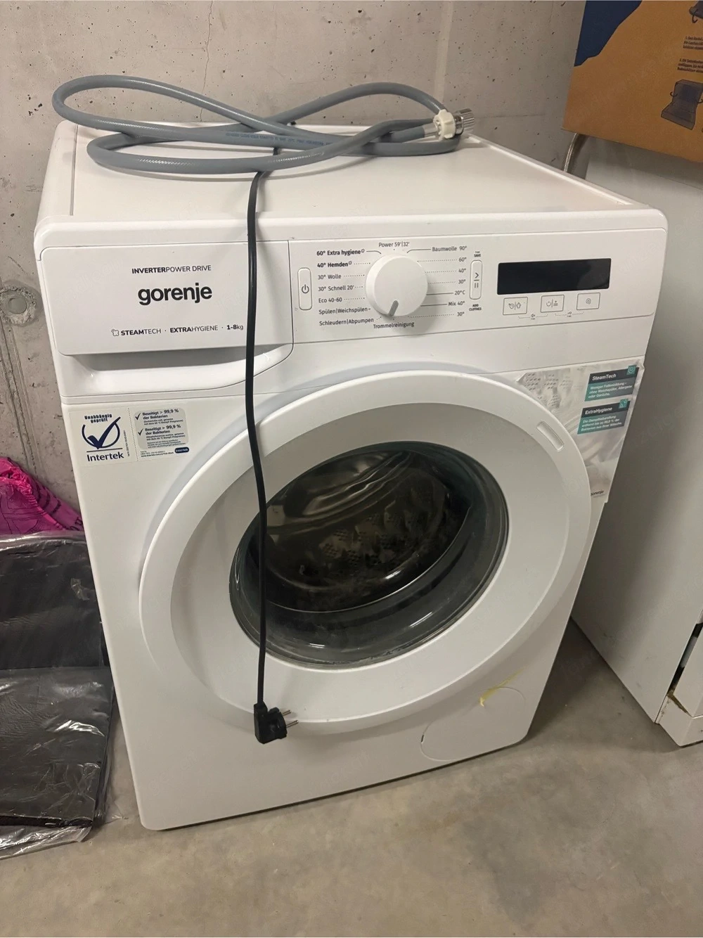 Gorenje Waschmaschine 8kg Inverter WNPI84BPS