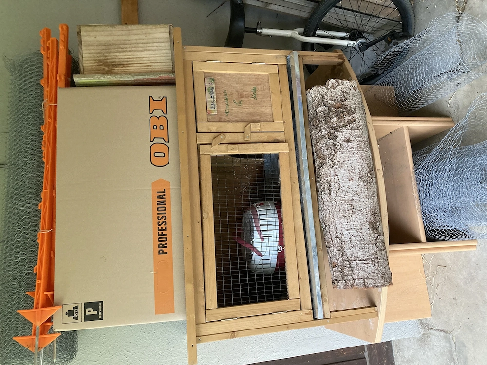 Kleintierstall gebraucht, gratis
