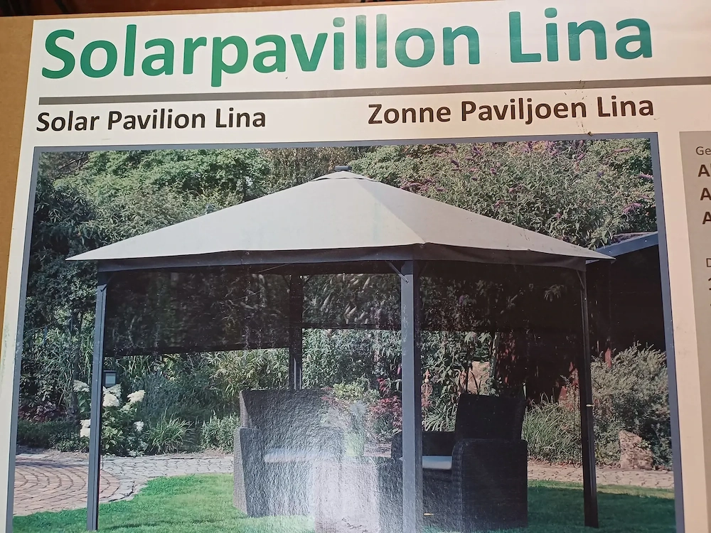 Pergola 3x3m - neu zum halben Preis