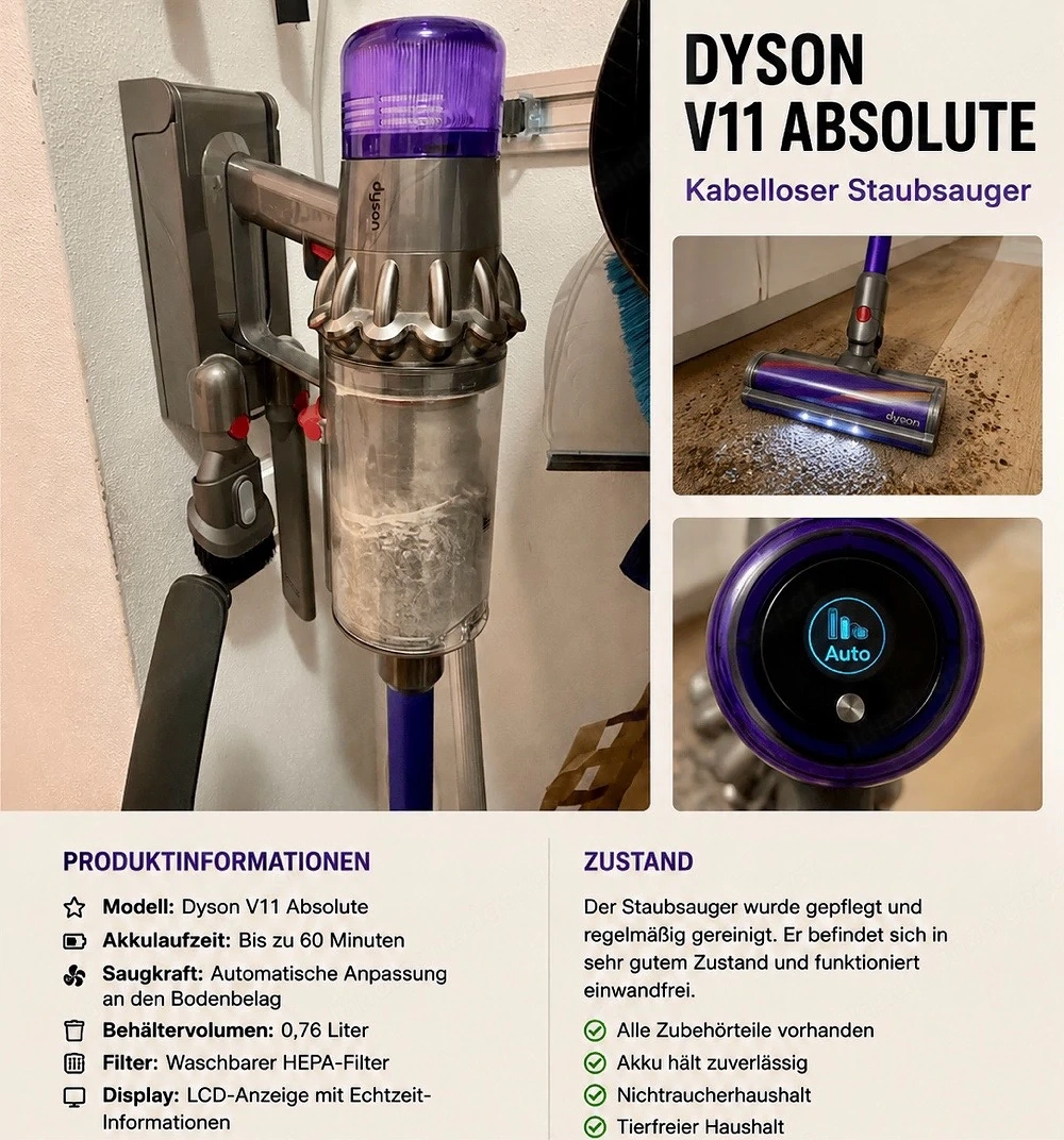 Dyson V 11 Absolute