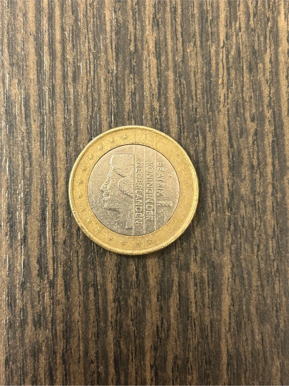 1 Euro Umlaufmünze Niederlande 2000