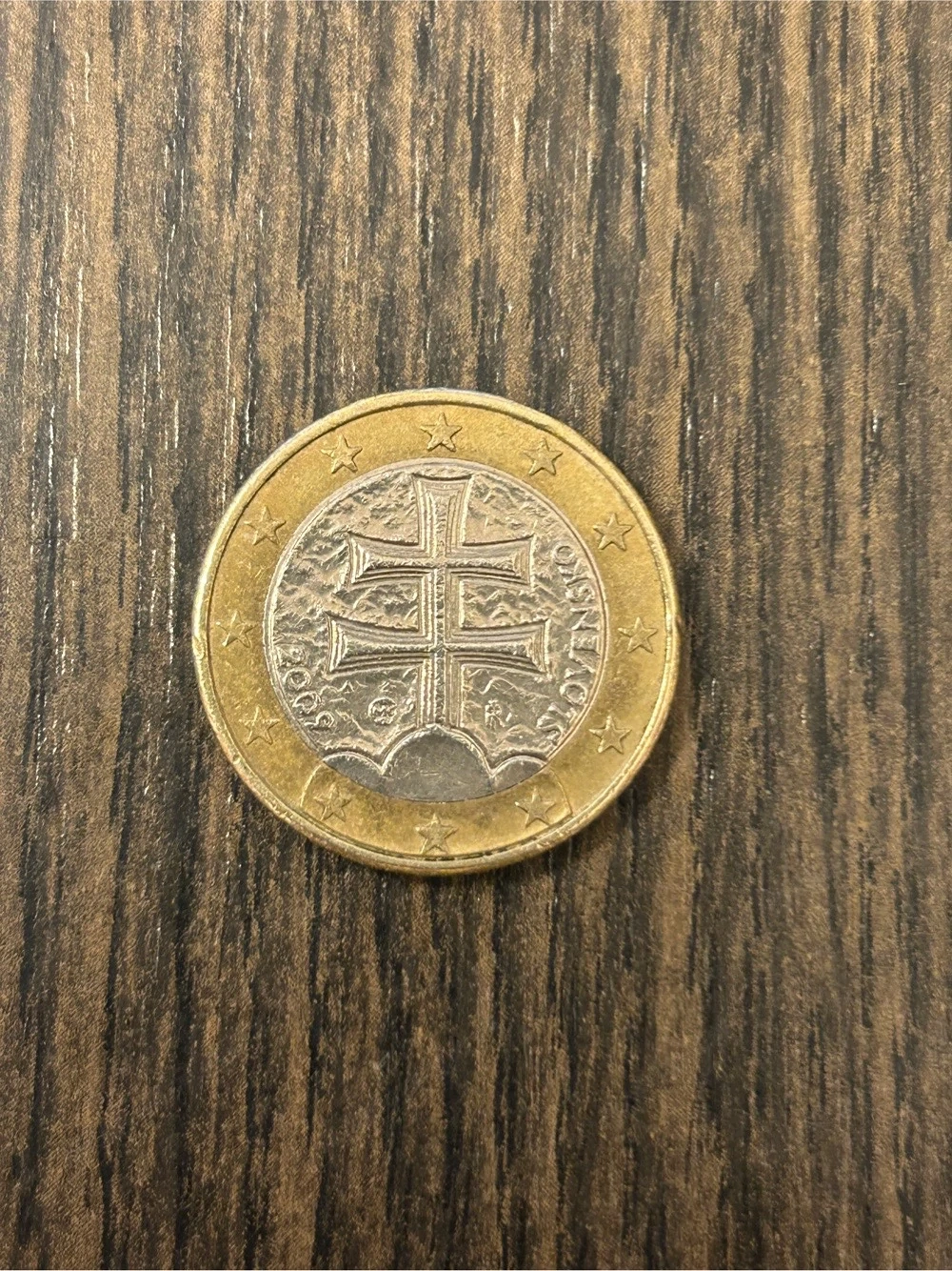 1 Euro Umlaufmünze Slowakei 2009