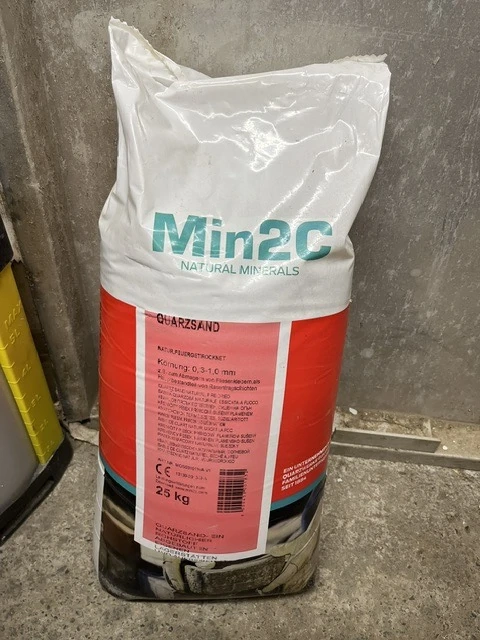 Quarzsand 4 Sack   25kg