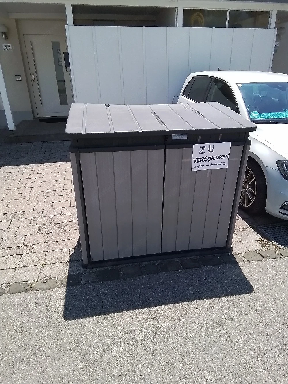 Mülltonnen-   Gartenbox