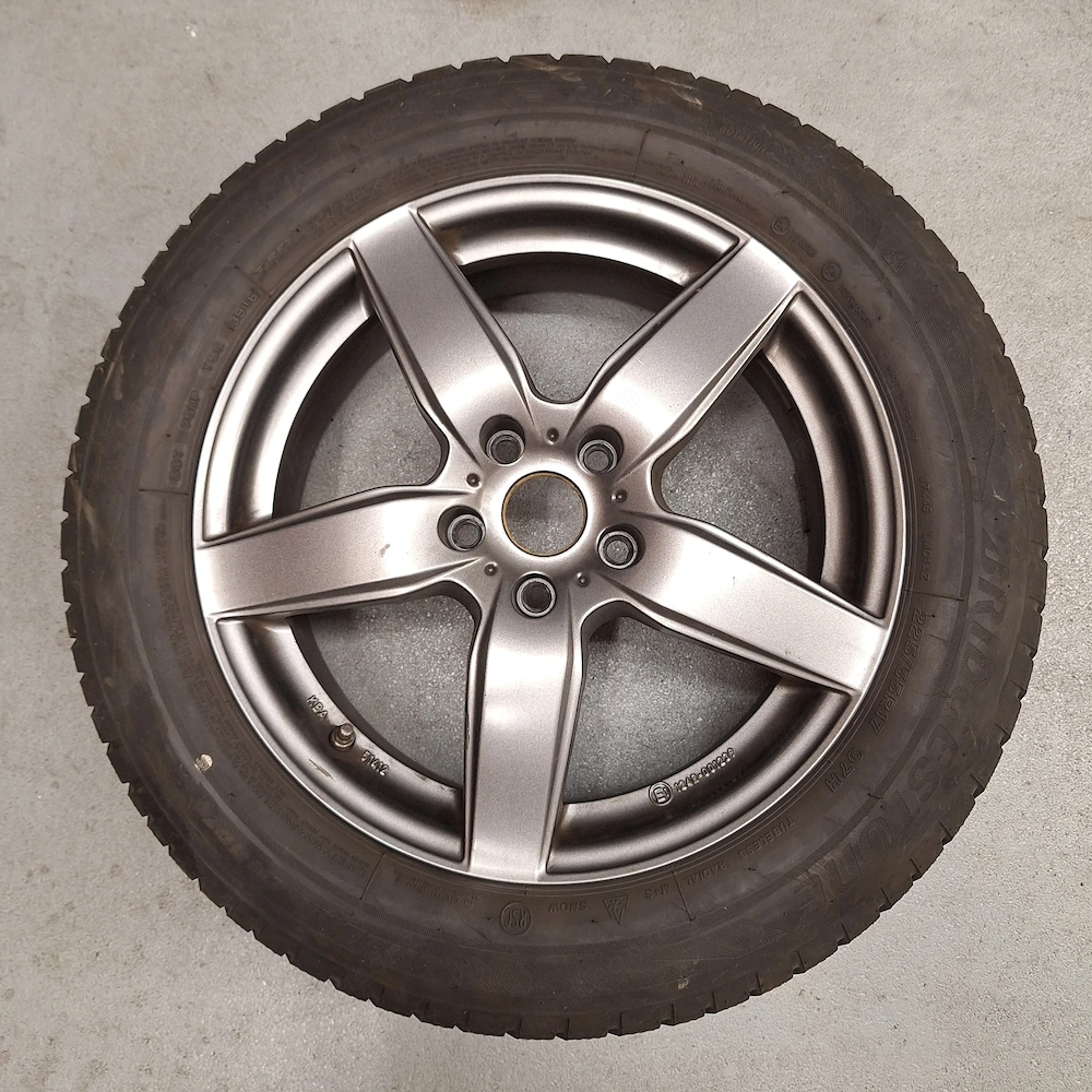 BMW Felgen 17" Decent TB graphite matt 