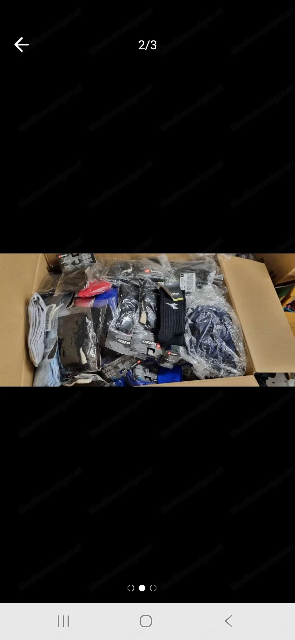 Stutzen Fußball 204 Stück Lotto Diadora 