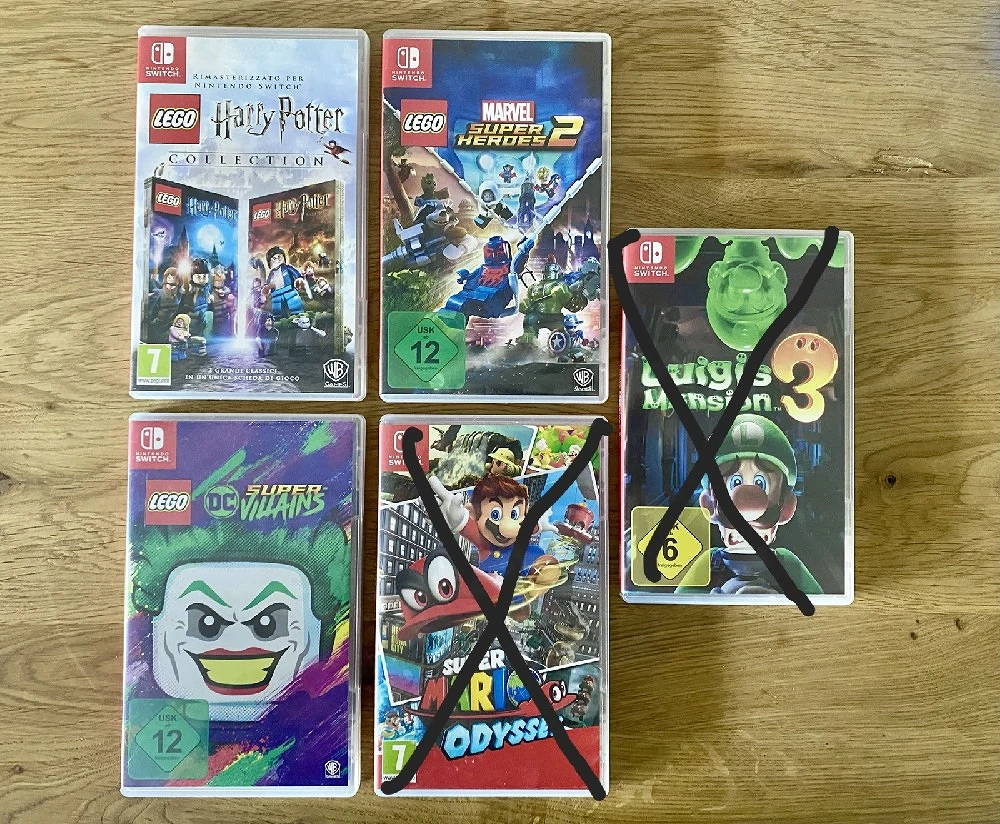Nintendo Switch Spiele (Einzelverkauf möglich)