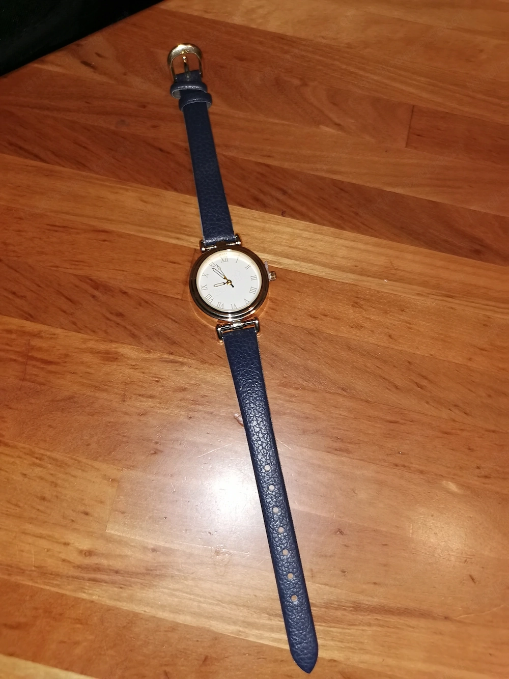 Armbanduhr Eternal dunkelblau NEU Batterie durch Kronensicherung gesperrt mit Beschreibung