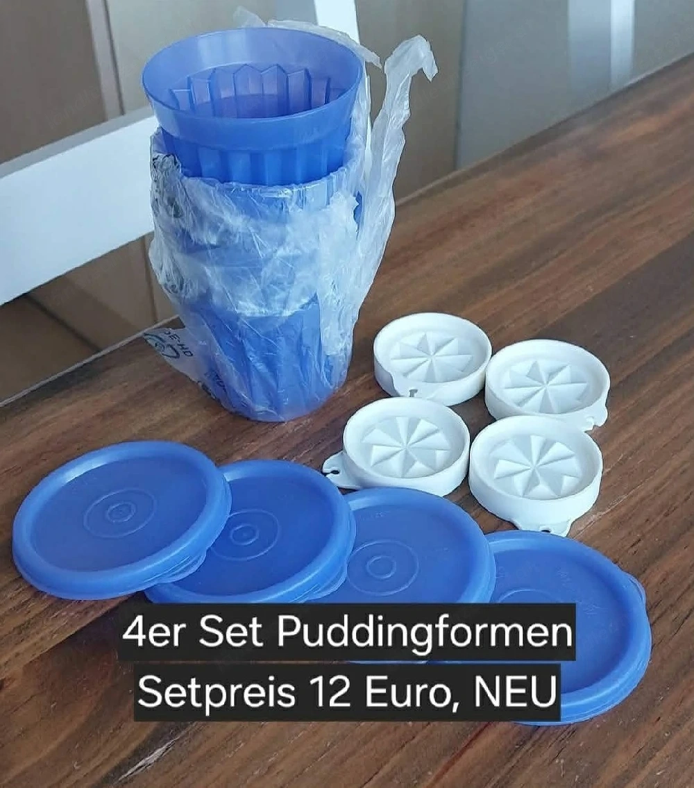 Pudding Set Tupperware NEU