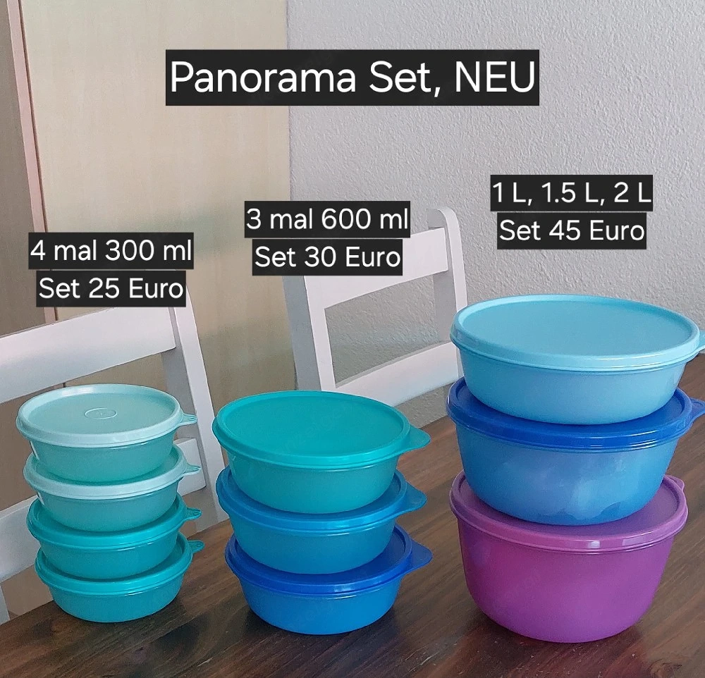Panorama Set Tupperware NEU AB