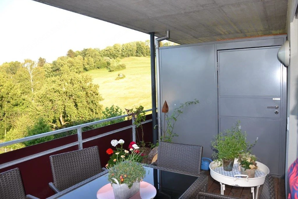 Exklusive, helle Wohnugn mit großem Balkon