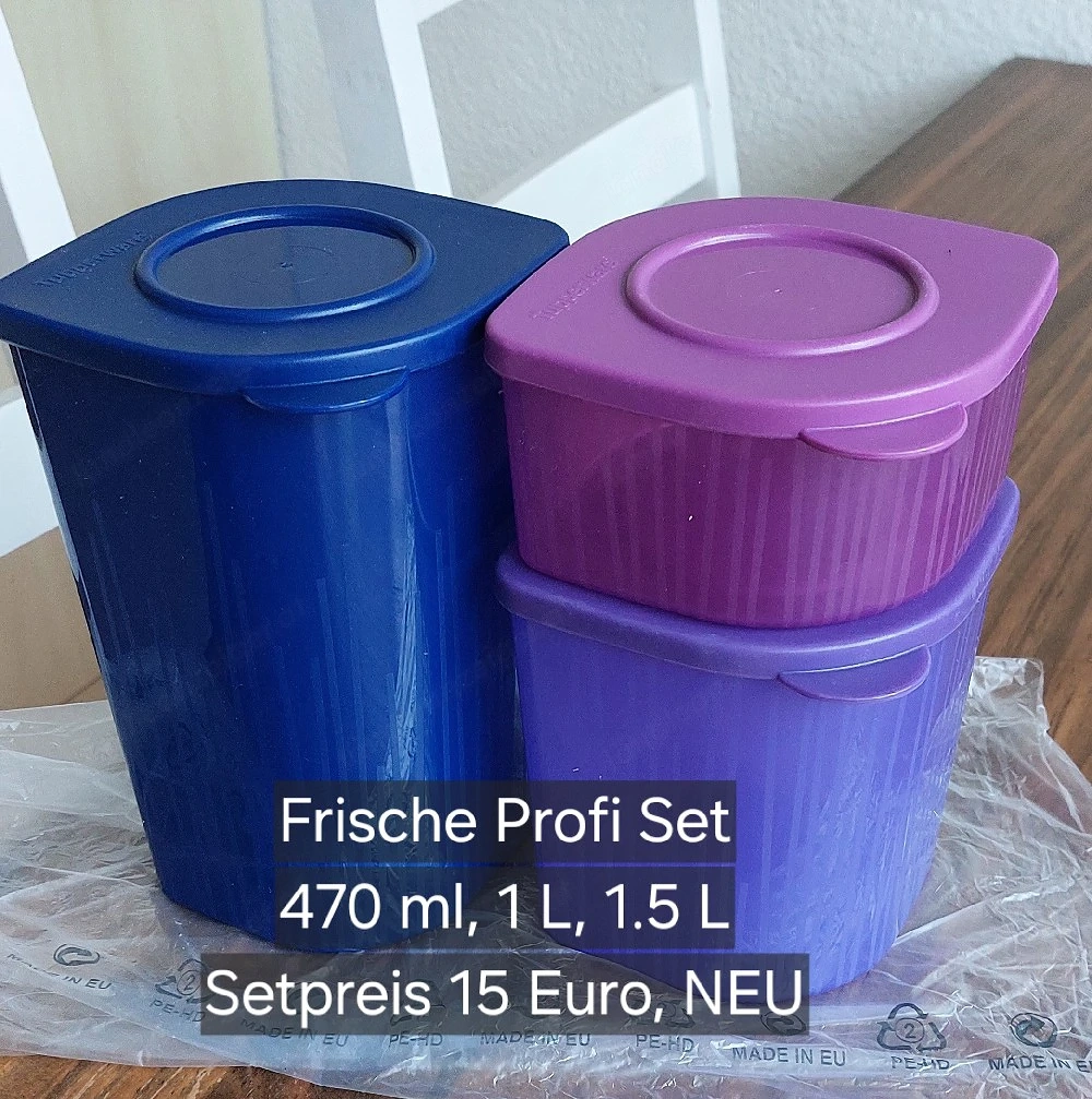 FrischeProfi Set Tupperware NEU