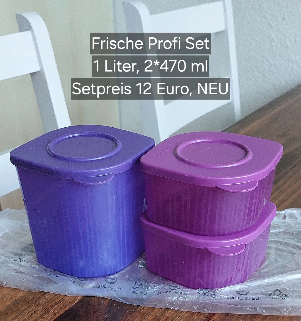FrischeProfi Set Tupperware NEU