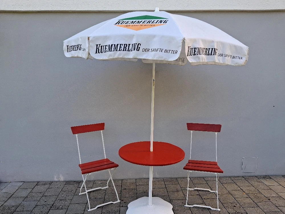 Gartenklappstuhlgarnitur