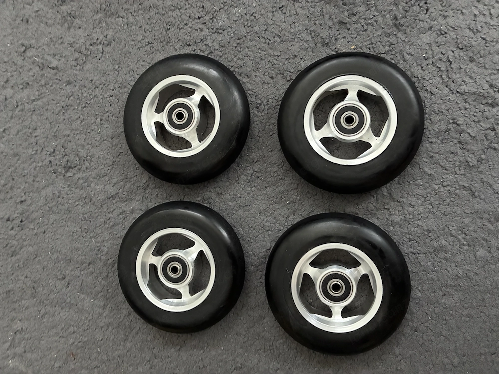 DMS-Skirollerrad GU 100 - auch für diverse andere Skiroller geeignet!