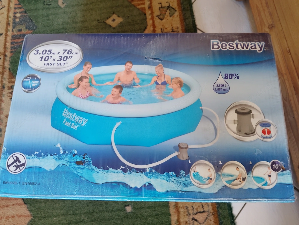 Swimmingpool 305 cm x 76 cm 