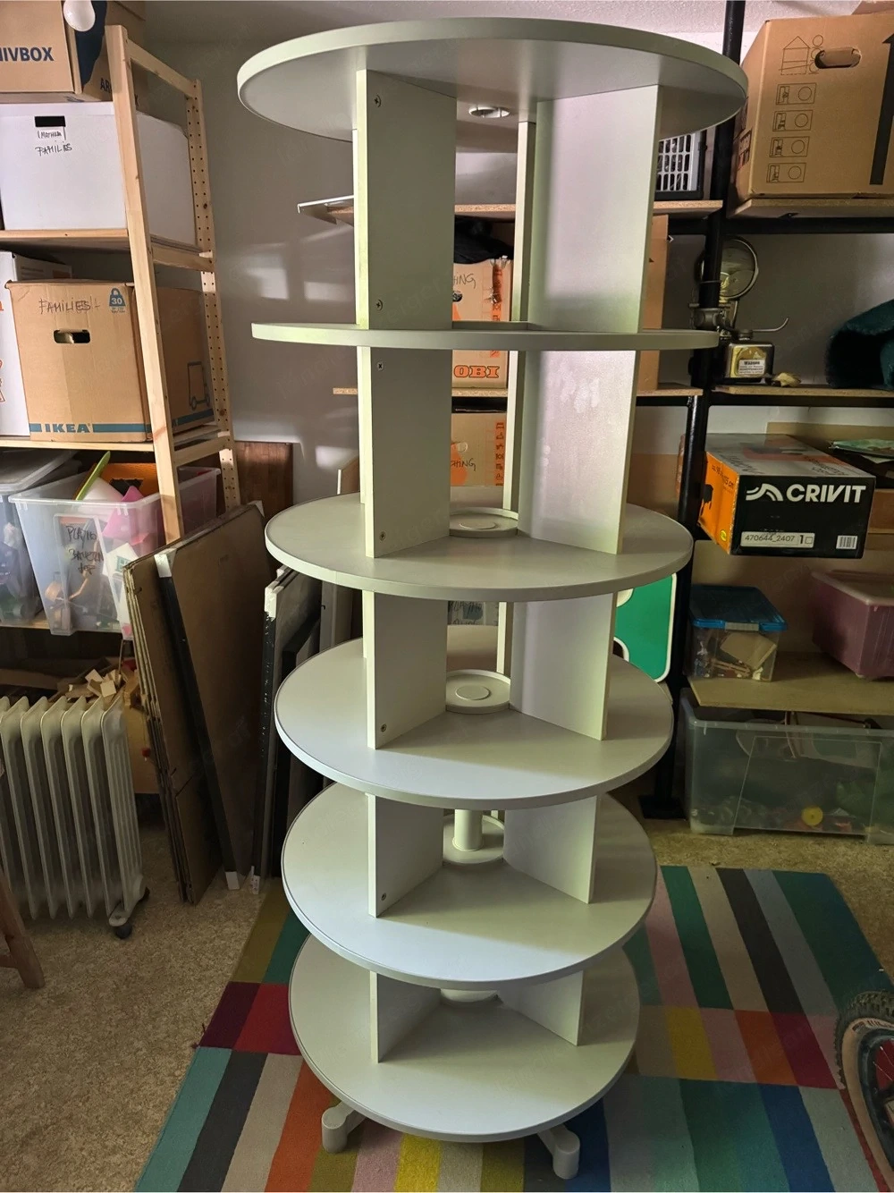 Ordner-Rondell bzw -Drehsäule zu verkaufen