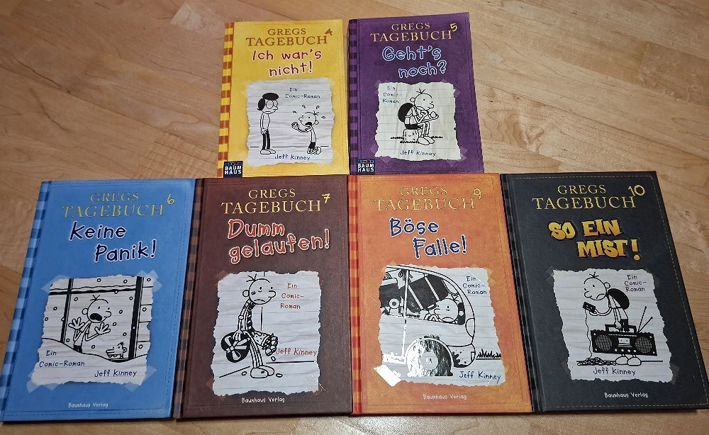 Greg's Tagebuch Band 4-7, 9, 10