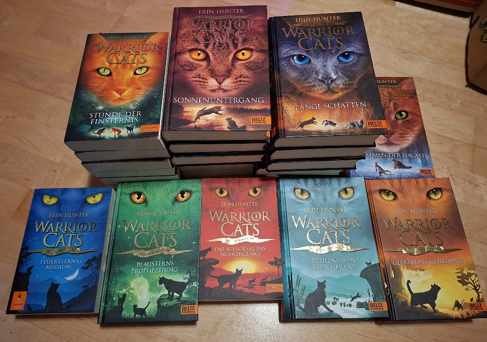 Warrior Cats, Staffeln 1, 2, größtenteils 3 und 5 Sonderbände