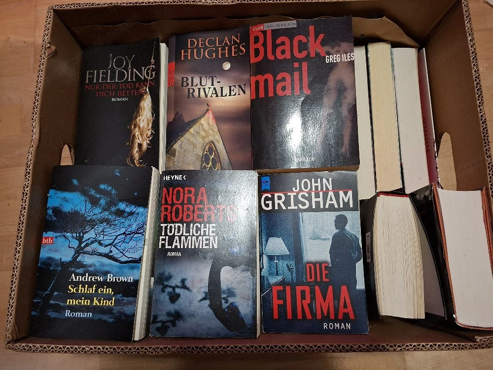 Diverse Krimis und Thriller