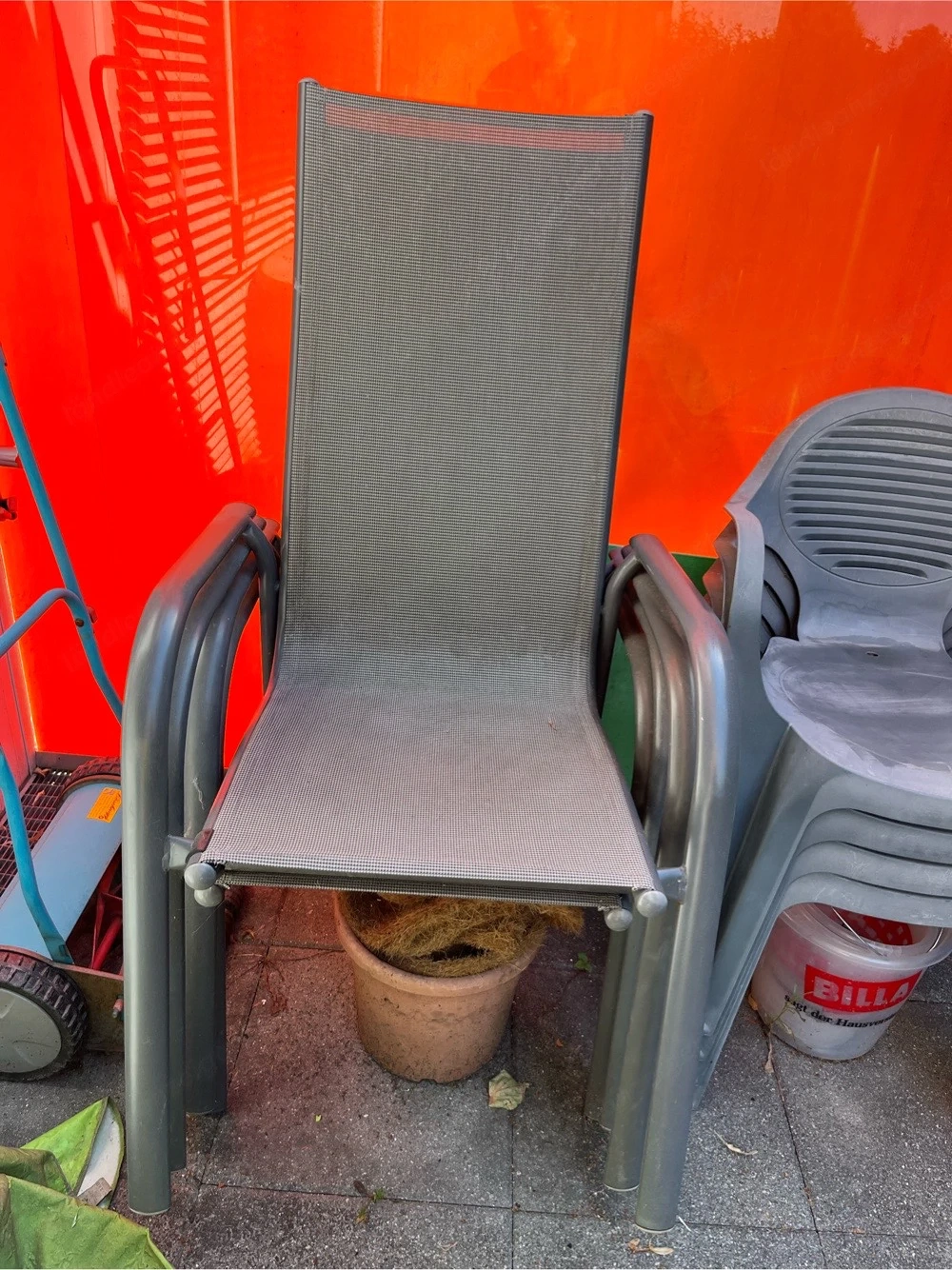 4 Gartenstühle